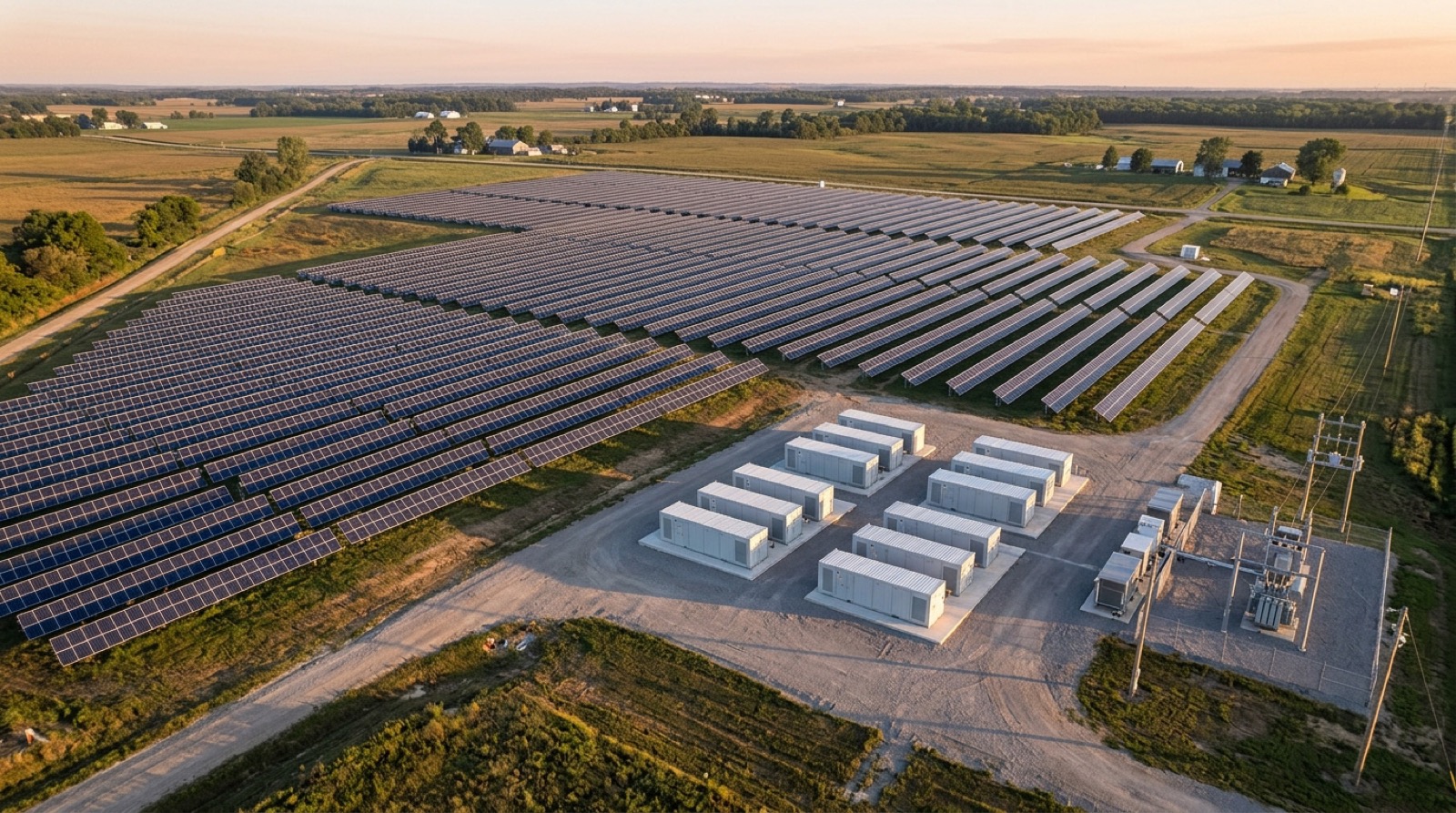 Containerised LFP battery energy storage