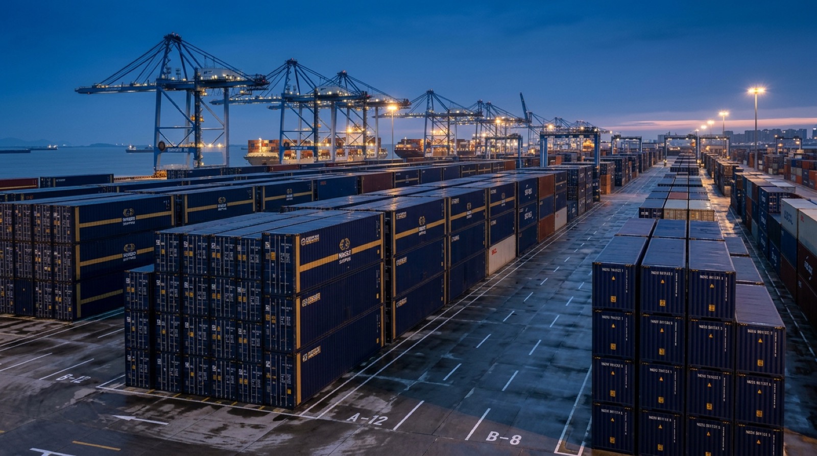 Container shipping for distributor program