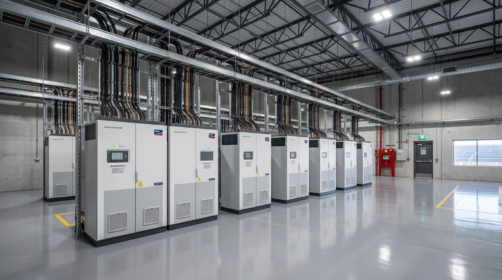 Inverter and PCS equipment room